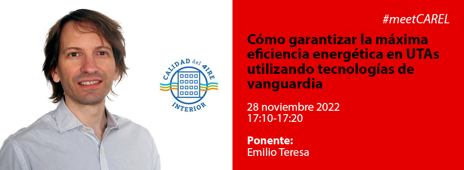 CAREL presente en el III Congreso Internacional de Calidad del Aire Interior